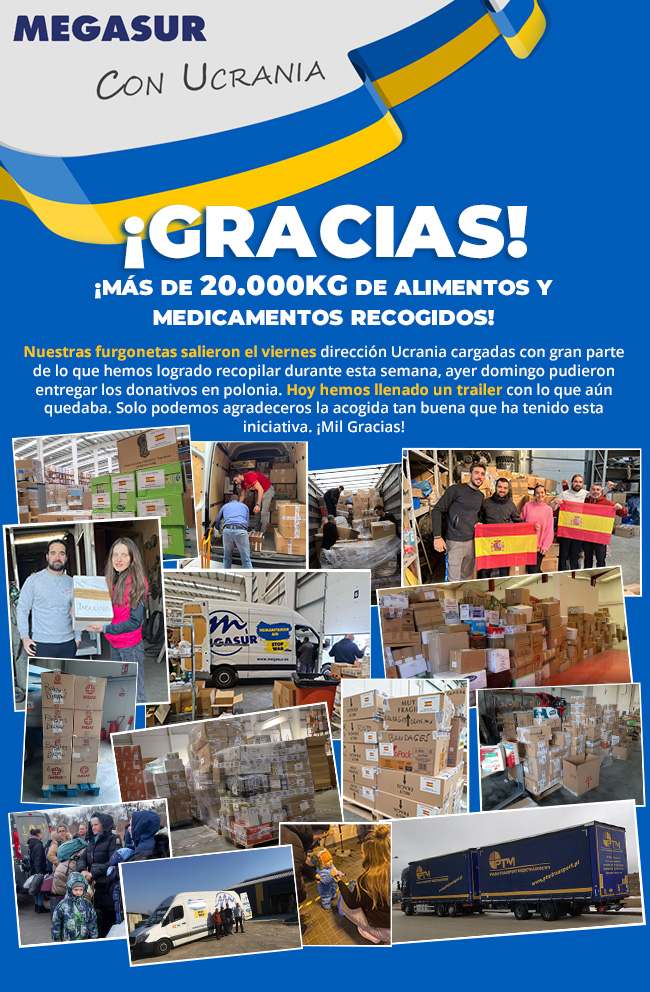 Megasur con ucrania